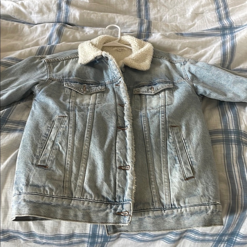 Sherpa Lined Denim Jacket